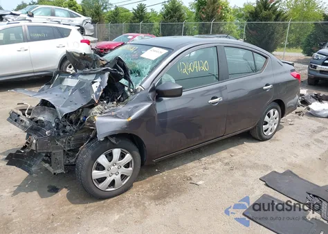 2015 Nissan Versa 1.6 Sv из США, поврежденный, VIN 3N1CN7AP4FL803301